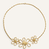 Choker 3 Margaritas Olivia oro