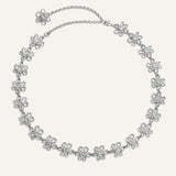 Choker Olivia plata