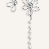 Pendientes 3x1 Olivia plata perla