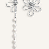 Pendientes 3x1 Olivia plata perla