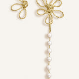 Sonia Folache Pendientes 3x1 Olivia Latón bañado en oro de 18k
