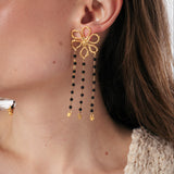 Pendientes Olivia Cascada Ónix
