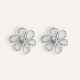 Pendientes M Olivia plata