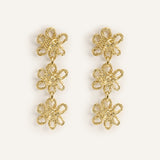 Pendientes Margaritas S Olivia oro
