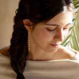 Pendientes Perlas Olivia oro