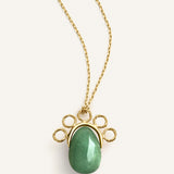 Colgante Gloria verde