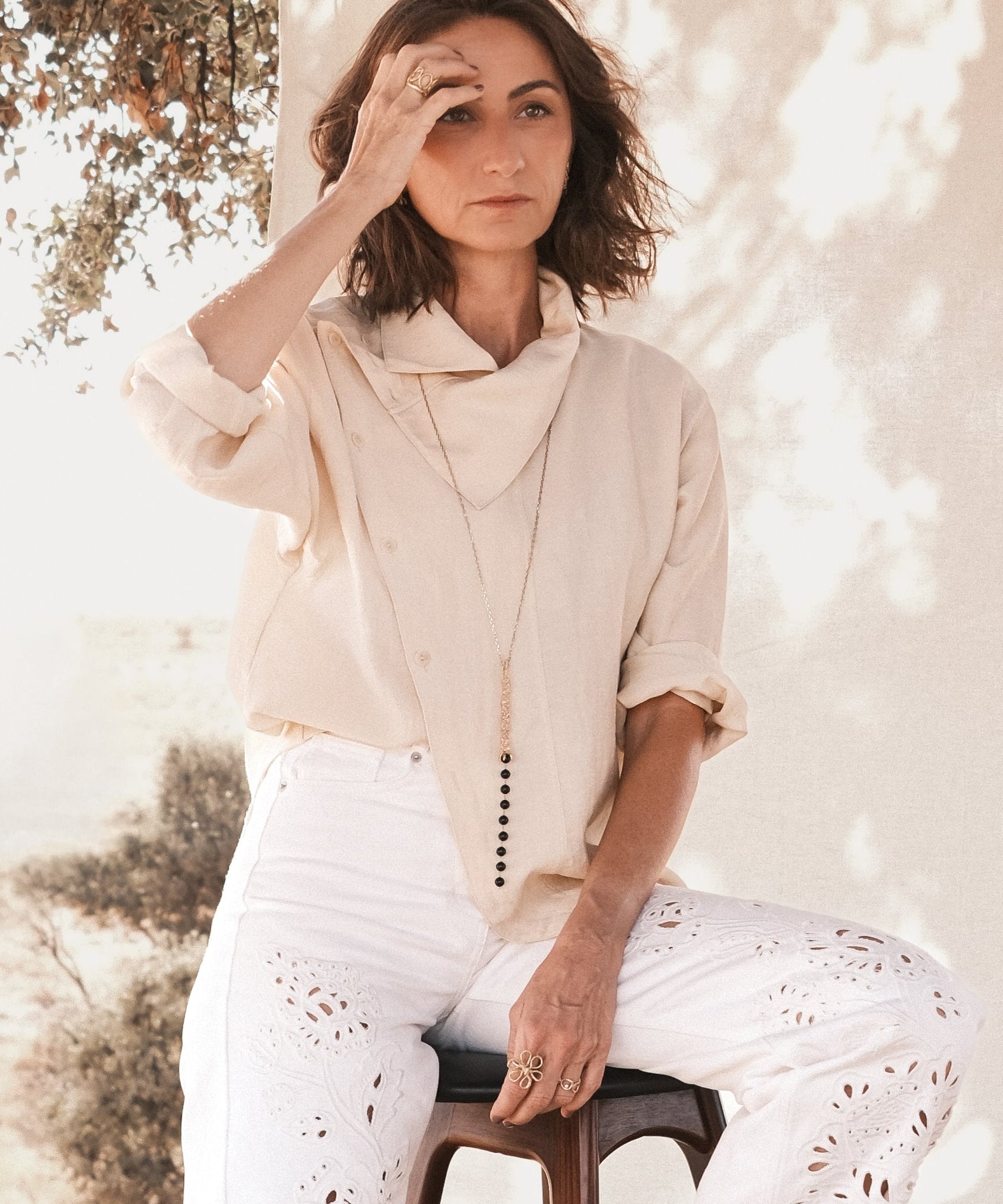 Colgante Paloma Ónix