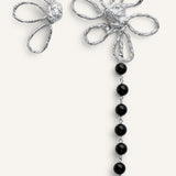 Pendientes Olivia 3x1 Plata Ónix