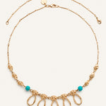 Sonia Folache Collar Macarena II Turquesa