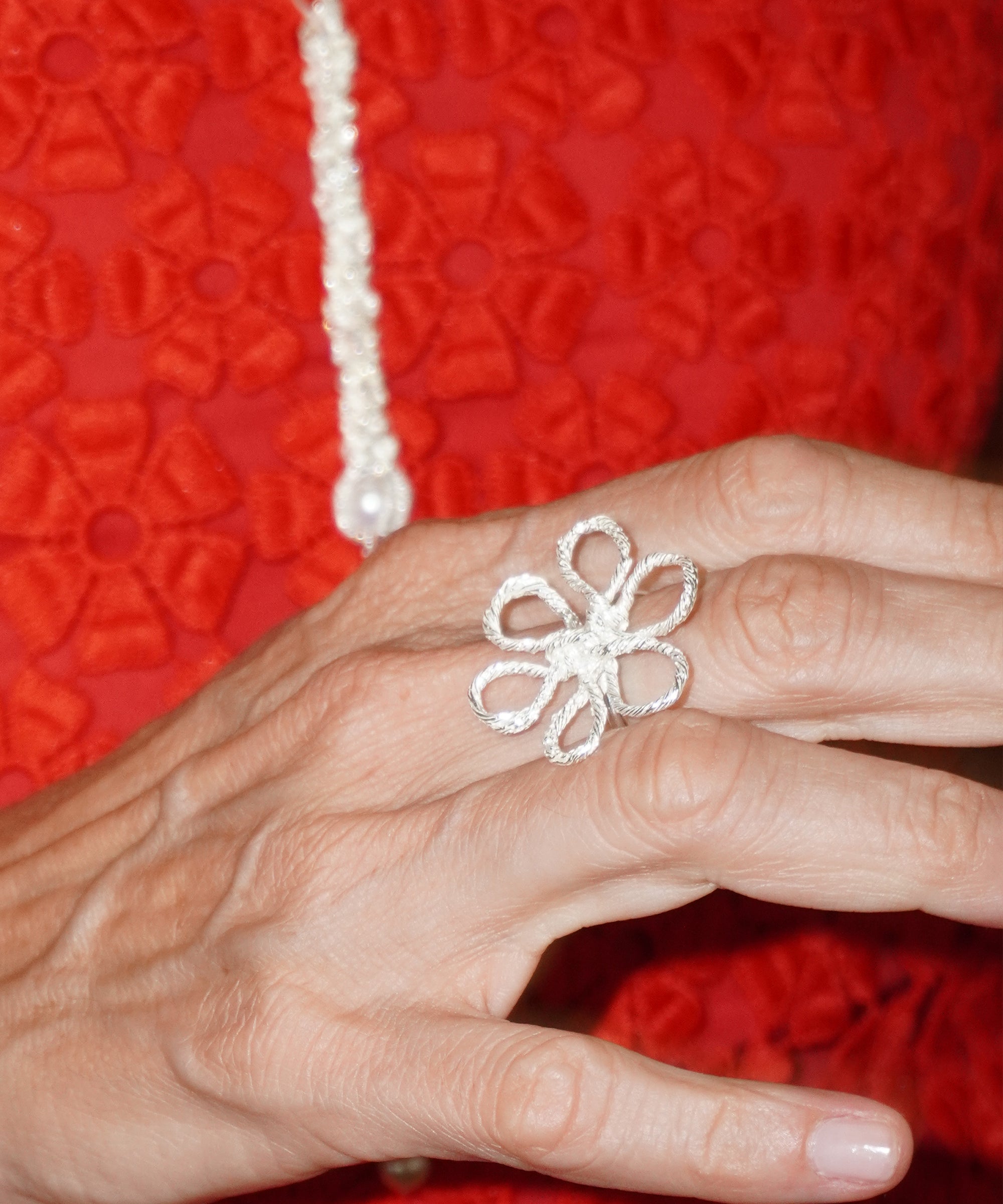 Sonia Folache Anillo M Olivia Plata 925