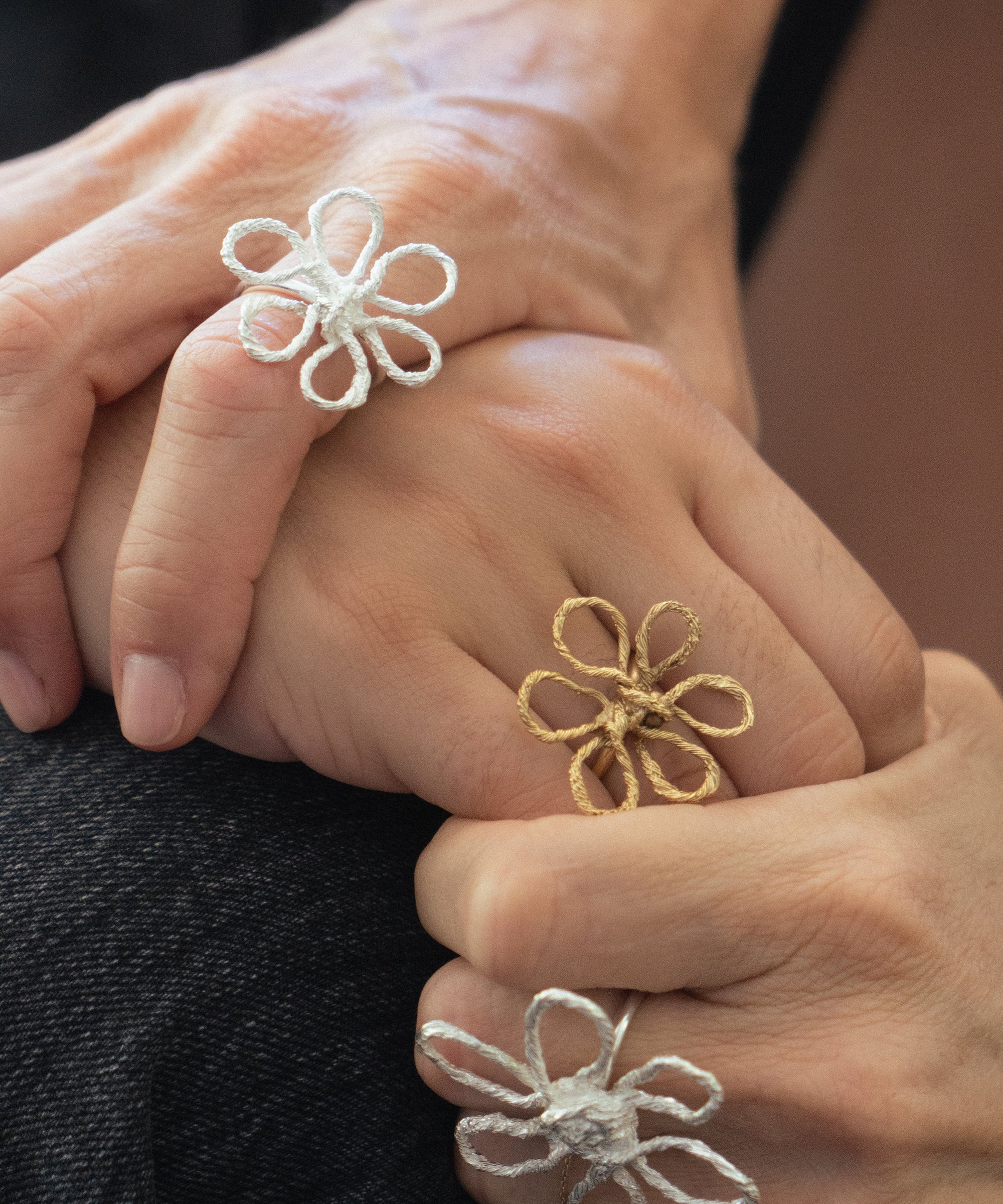 Sonia Folache Anillo M Olivia Plata 925