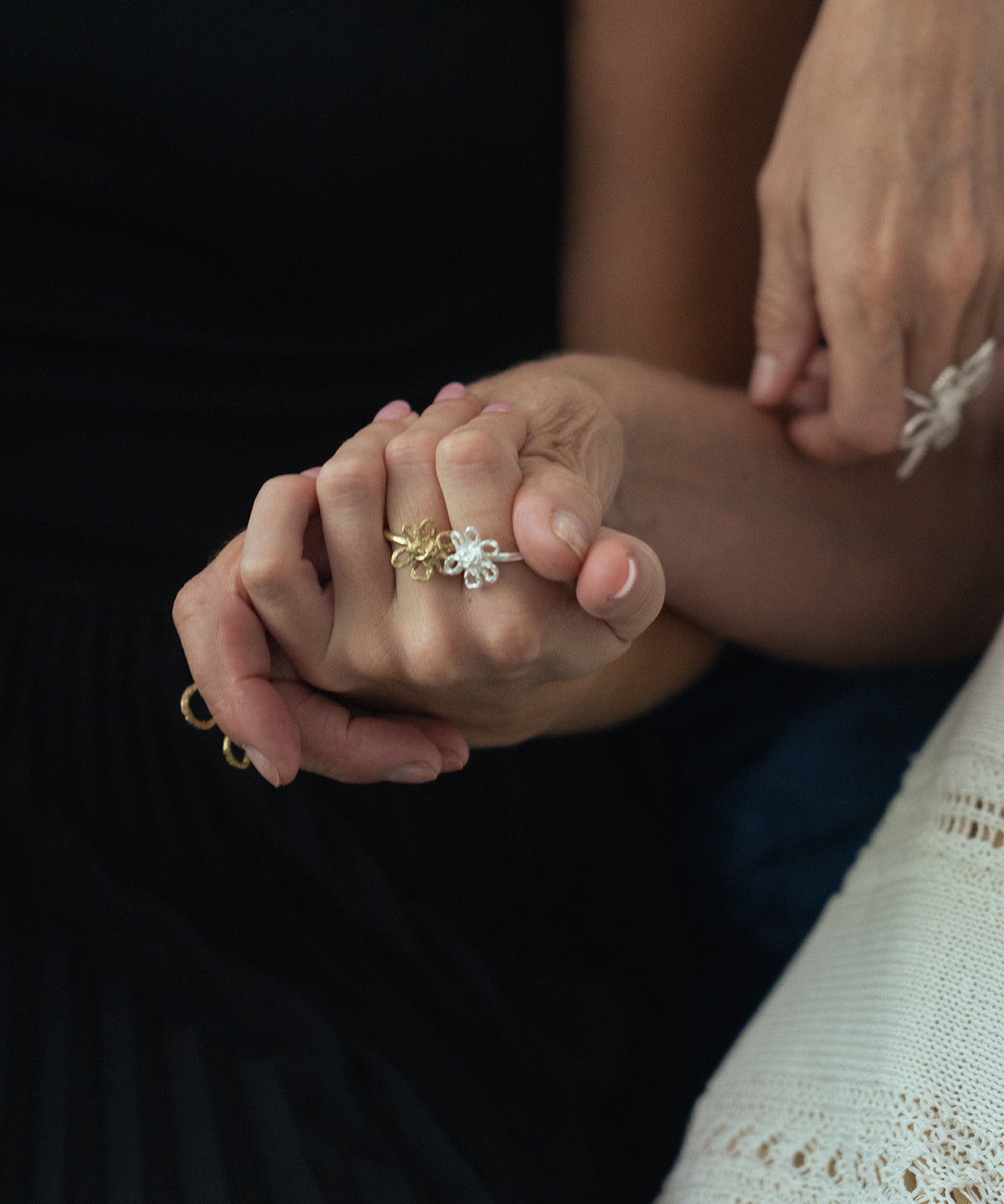 Sonia Folache Anillo S Olivia Plata 925
