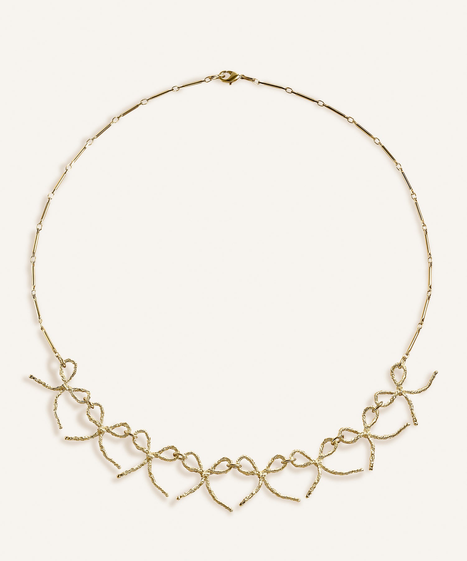 Sonia Folache Choker Amparo Latón bañado en oro de 18k
