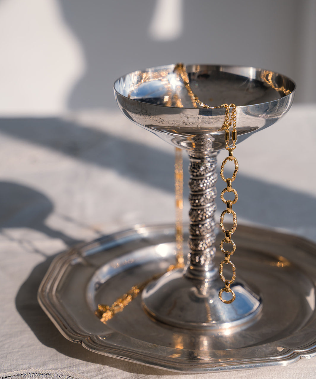 Sonia Folache Colgante Sonia Latón bañado en oro de 18k