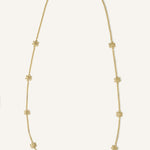 Sonia Folache Collar Olivia Latón bañado en oro de 18k
