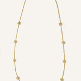 Sonia Folache Collar Olivia Latón bañado en oro de 18k
