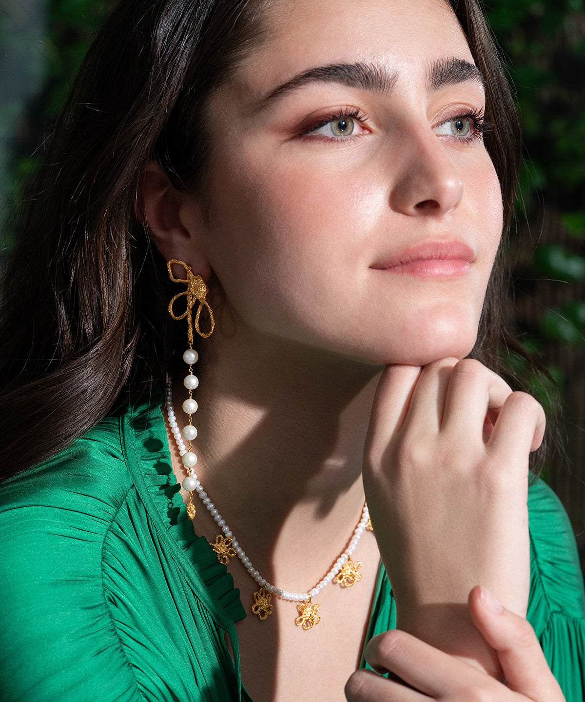 Sonia Folache Pendientes 3x1 Olivia Plata 925
