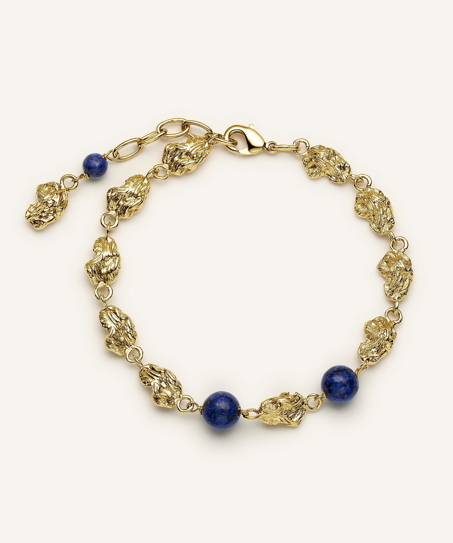 Sonia Folache Pulsera Macarena Latón bañado en oro de 18k
