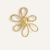 Olivia XL gold brooch