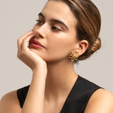 Pendientes M Olivia plata